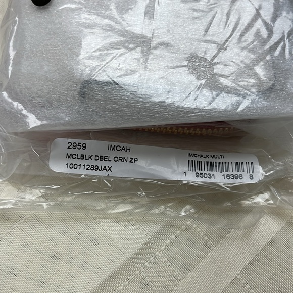 Coach Double Corner Zip Wristlet In Colorblock - Picture 4 of 9